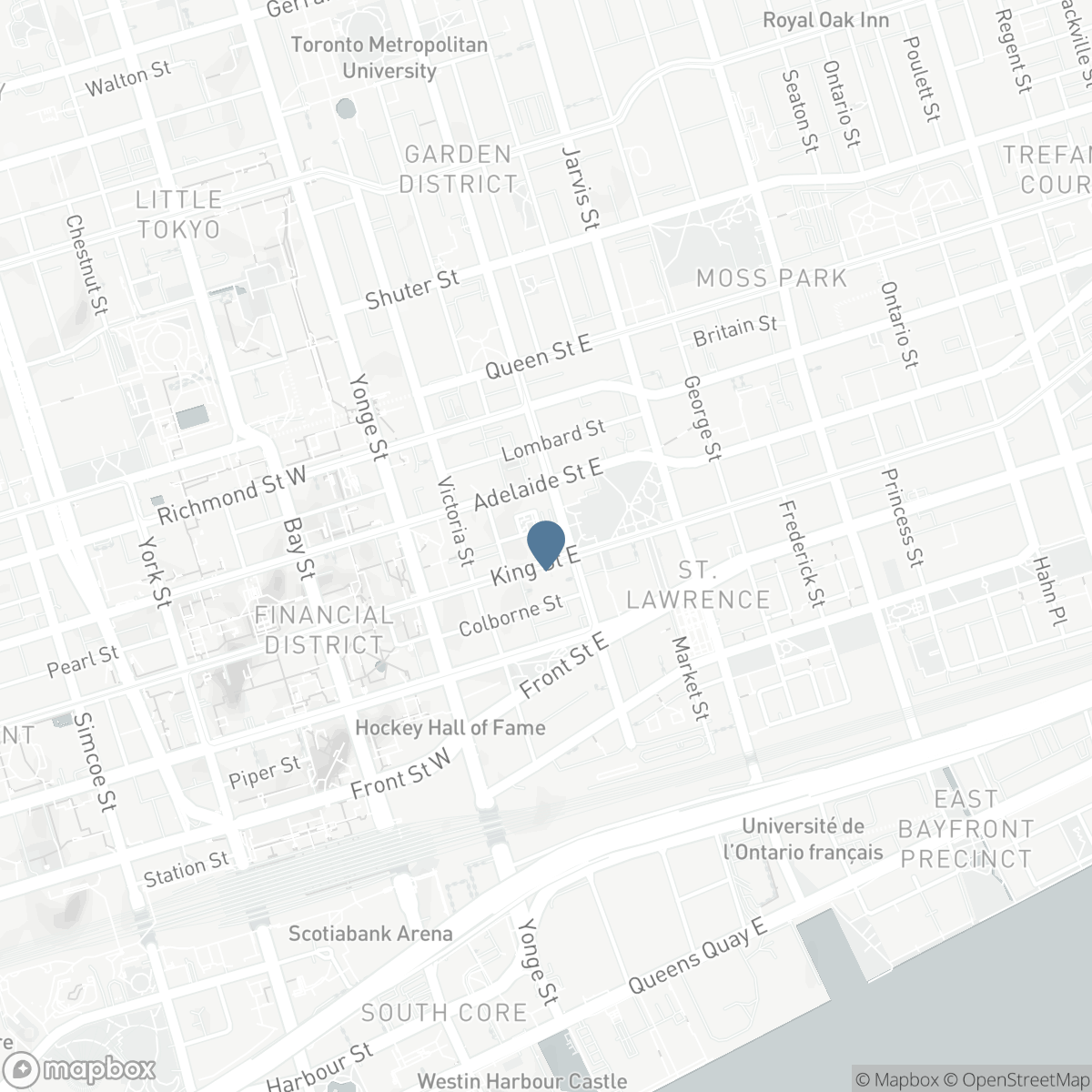 220 - 92 KING STREET E, Toronto, Ontario M5C 2V8